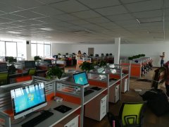 电脑安装完工现场